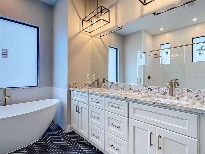 Furnished interior view inside a new home in , Englewood (Image 5). Furnished interior view inside a new home in , Englewood (Image 5).