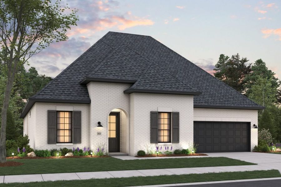 Representative exterior photo of a completed home built from the Alamo Attwater Country by Brohn Homes in Attwater, Waller, TX (Image 12).