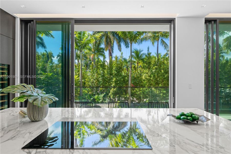 Exterior details and patio area of a home in , Miami Beach (Image 21).