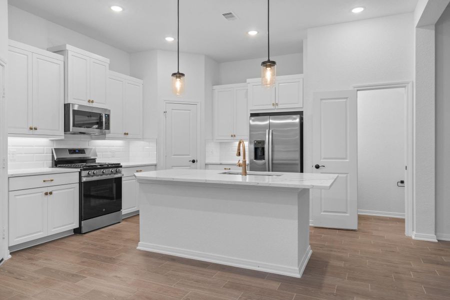 Furnished interior view inside a new home in Woodforest, Montgomery (Image 5). Furnished interior view inside a new home in Woodforest, Montgomery (Image 5).
