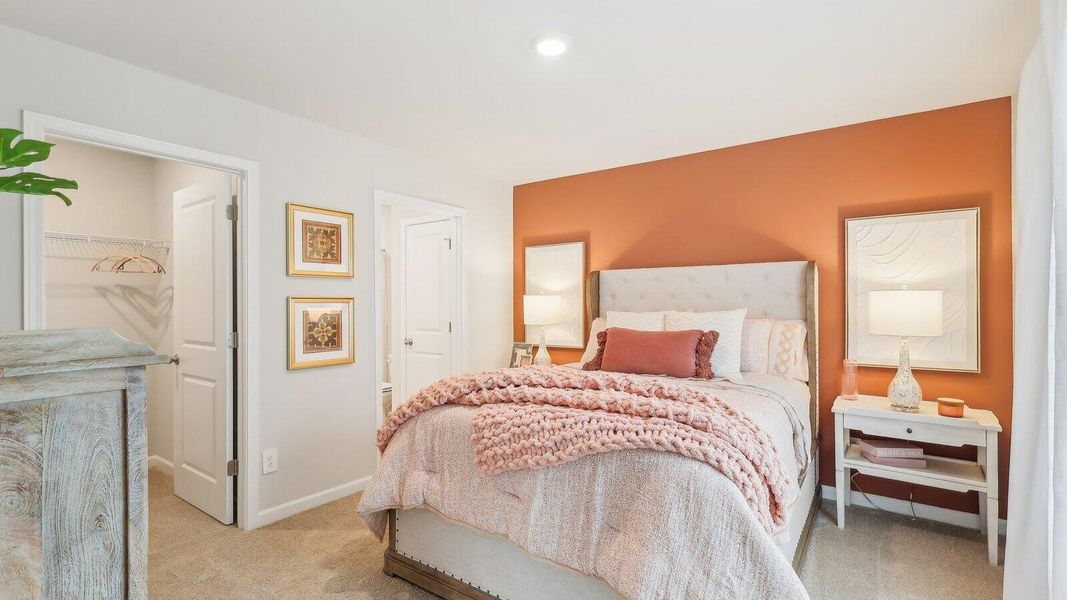 Furnished interior view inside a new home in The Oaks at Center Station, Hollywood (Image 5).