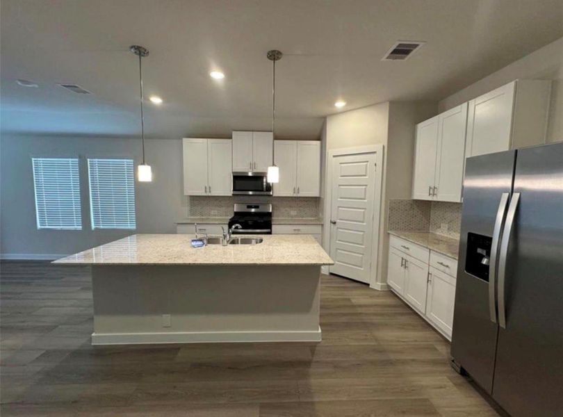 Furnished interior view inside a new home in Wall Street Village, Richmond (Image 8).