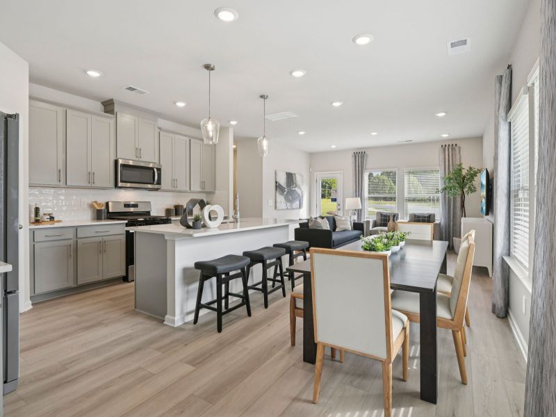 Furnished interior view inside a new home in Artisan Walk, Fairburn (Image 9).