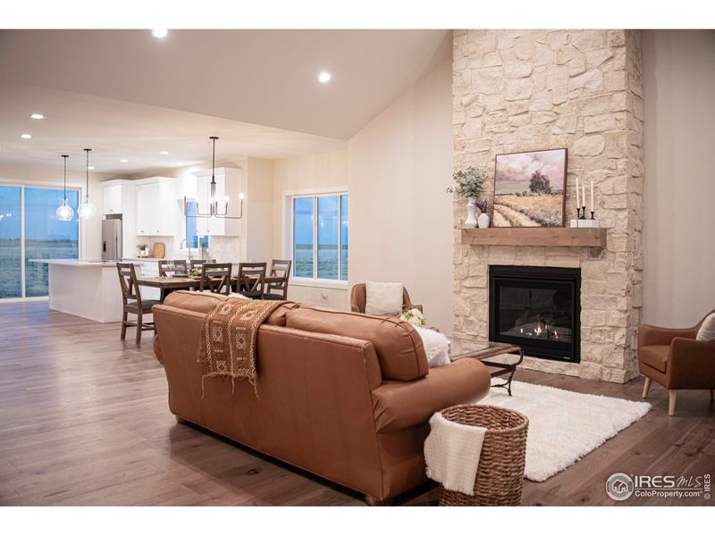Furnished interior view inside a new home in , Nunn (Image 6).