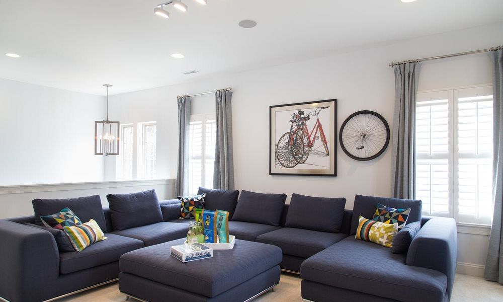 Representative furnished interior of a home built from the Newport II by Classica Homes in McLean - Hunts Point, Belmont (Image 20).
