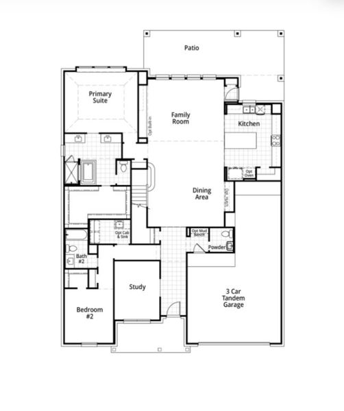 2D floor plan layout for the Millbeck by Highland Homes in Meraki: 70ft. lots, Forney, TX (Image 21). 2D floor plan layout for the Millbeck by Highland Homes in Meraki: 70ft. lots, Forney, TX (Image 21).