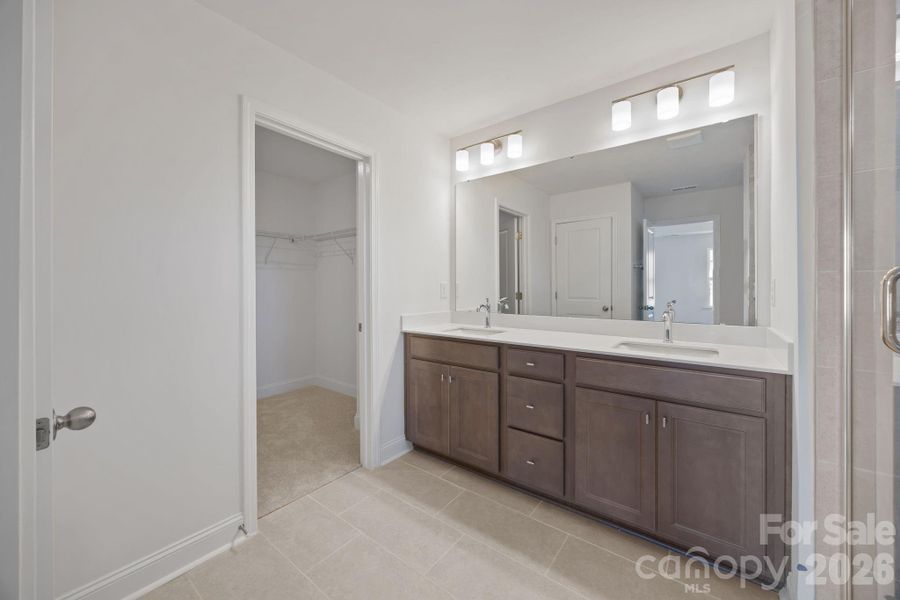 Furnished interior view inside a new home in Farms at Bellingham, Mooresville (Image 12).