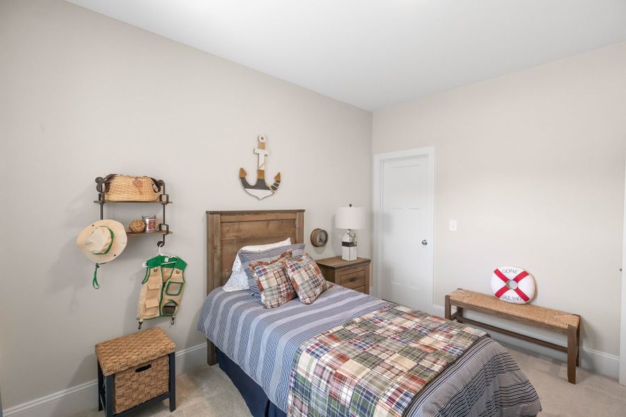 Representative furnished interior of a home built from the Carver by Caviness & Cates Communities in Maggie Way, Wendell (Image 28).