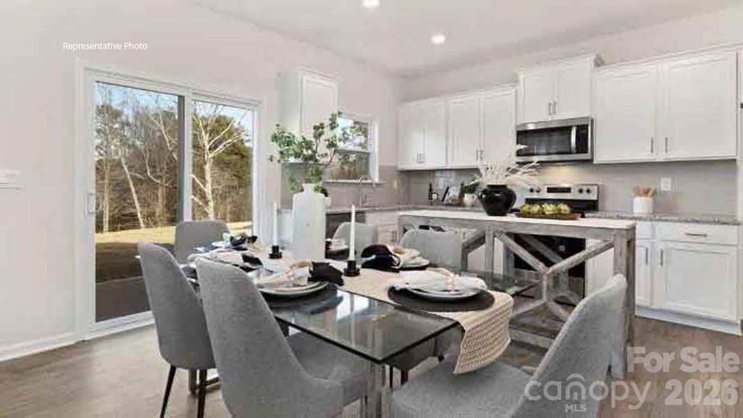 Furnished interior view inside a new home in Fergus Crossing, York (Image 8).