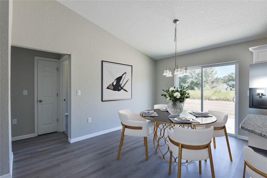 Furnished interior view inside a new home in , Ocala (Image 6).