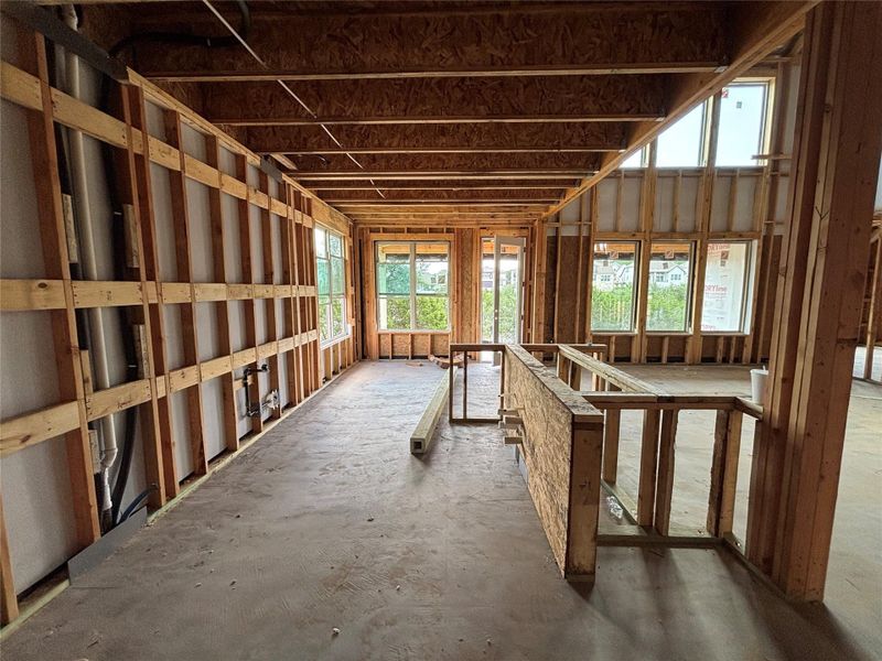 In-progress construction of a new home in Provence 70s, Austin, TX (Image 2). In-progress construction of a new home in Provence 70s, Austin, TX (Image 2).