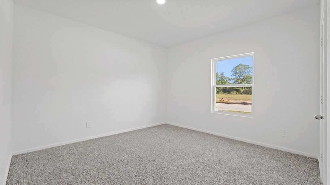 Representative unfurnished interior of a home built from the Midland by D.R. Horton in New Waverly Station, New Waverly (Image 17).
