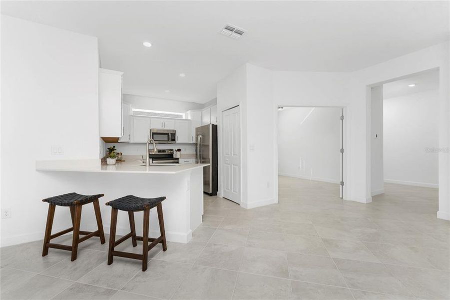 Furnished interior view inside a new home in , Englewood (Image 33).