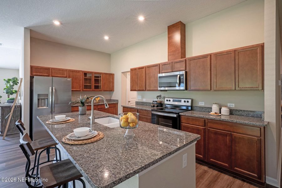 Furnished interior view inside a new home in Edinburgh Village, Jacksonville (Image 30).