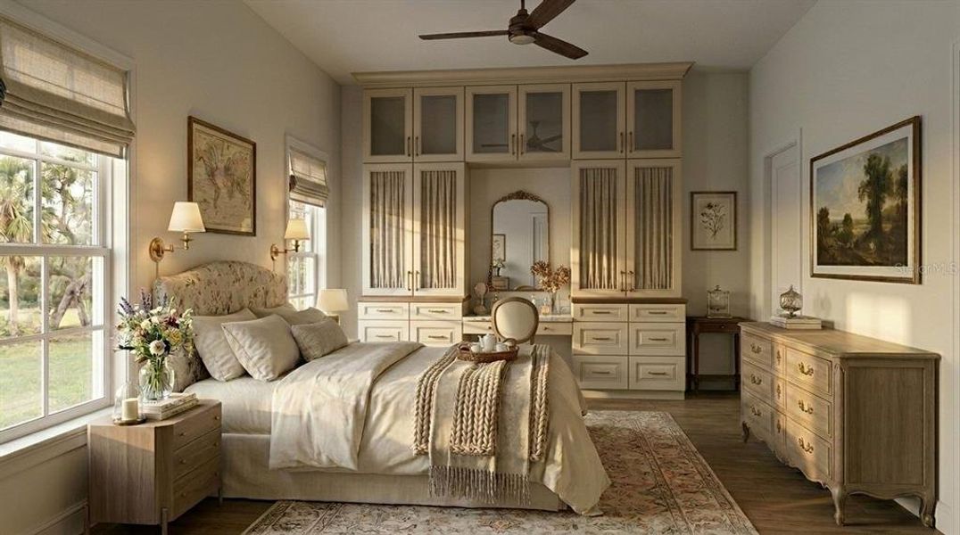 Furnished interior view inside a new home in , Parrish (Image 12).