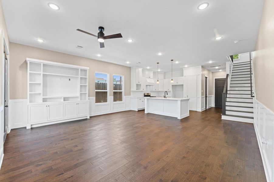 Spacious, unfurnished interior of a new home in , Houston (Image 15). Spacious, unfurnished interior of a new home in , Houston (Image 15).