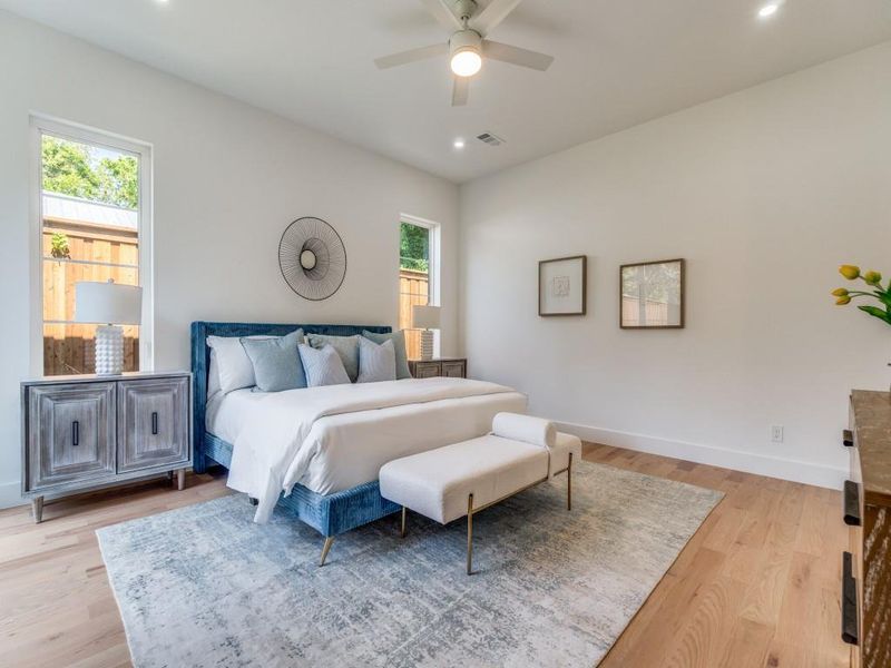 Furnished interior view inside a new home in , Dallas (Image 4). Furnished interior view inside a new home in , Dallas (Image 4).