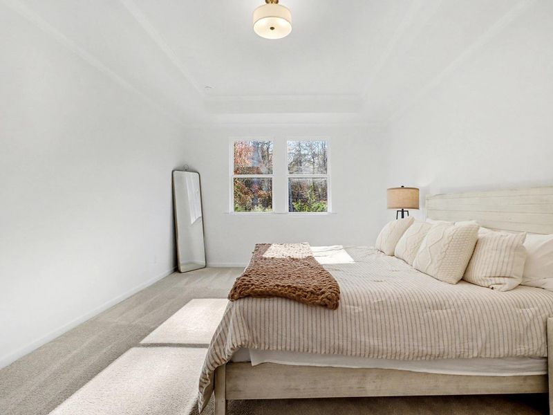 Furnished interior view inside a new home in Kelly Preserve, Loganville (Image 18).