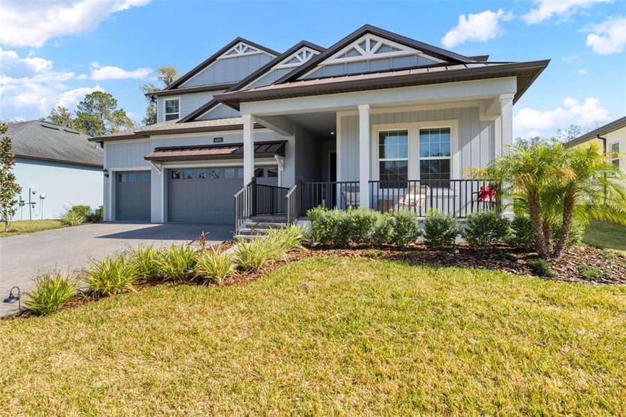 Front exterior of a new home in , Brooksville, FL, highlighting curb appeal (Image 26).