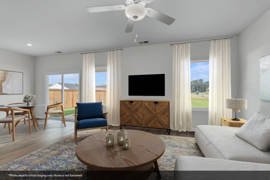 Furnished interior view inside a new home in Jordan Grove, Conway (Image 7).