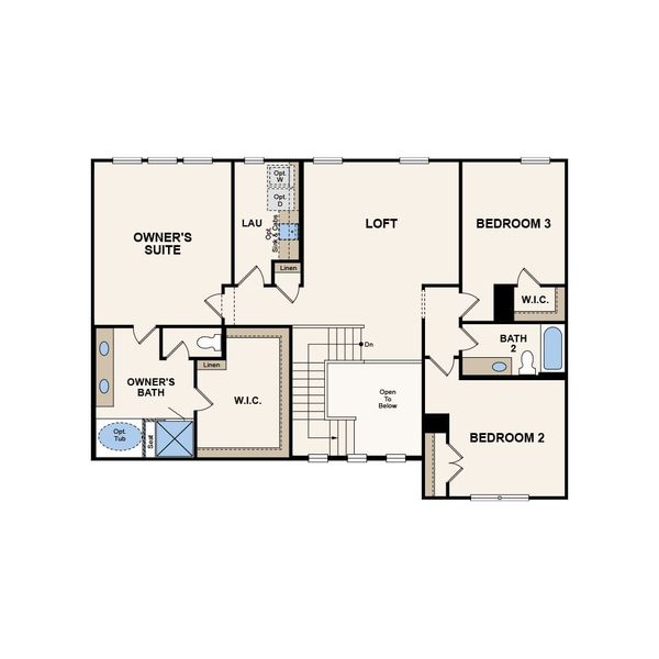 2D floor plan layout of this home in Stonemill, Monroe, NC (Image 3). 2D floor plan layout of this home in Stonemill, Monroe, NC (Image 3).