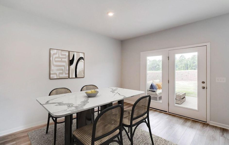 Furnished interior view inside a new home in Nexton, Summerville (Image 8).