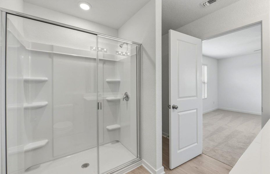 Furnished interior view inside a new home in Sonterra, Jarrell (Image 11).