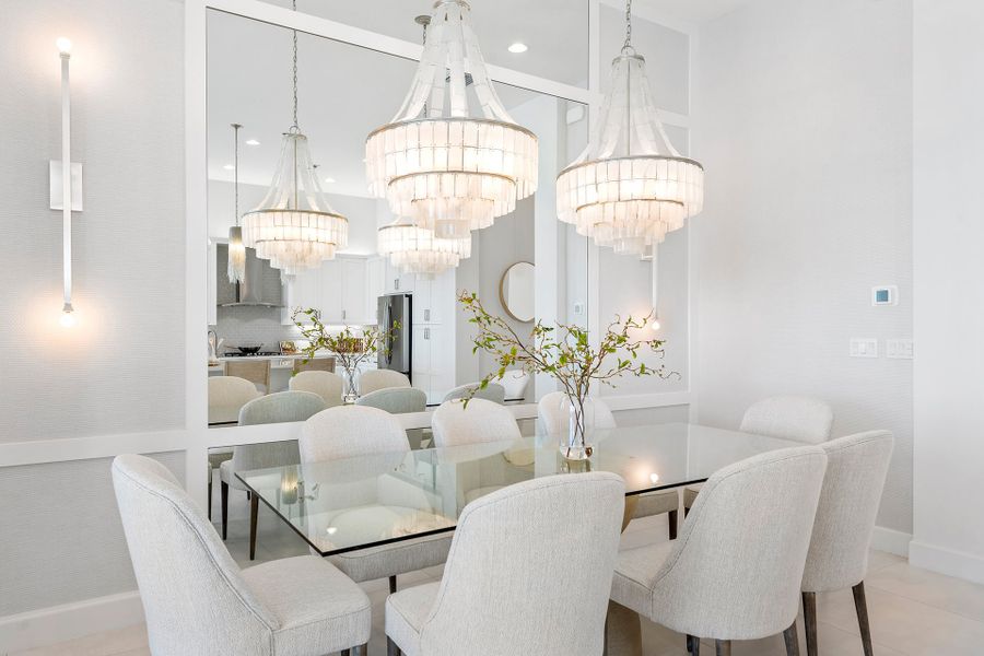 Representative furnished interior of a home built from the Venice by GL Homes in Valencia Grand (55+), Boynton Beach (Image 11).