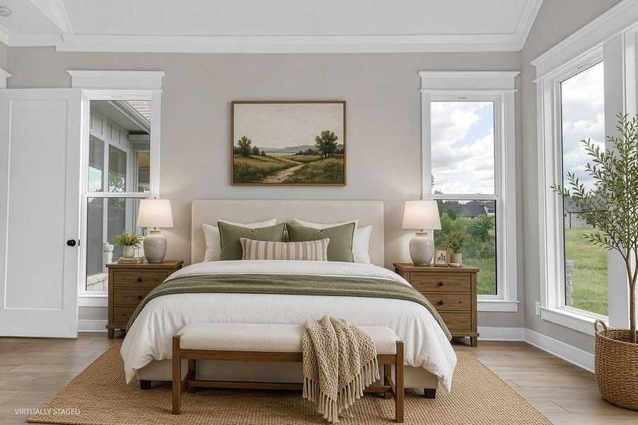 Furnished interior view inside a new home in , Tyler (Image 17).