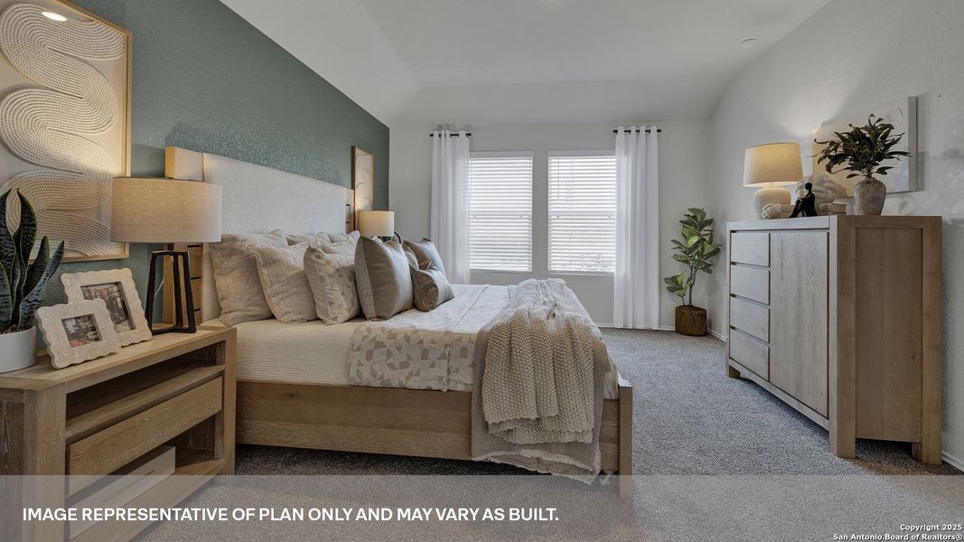 Furnished interior view inside a new home in Navarro Fields, Seguin (Image 14).