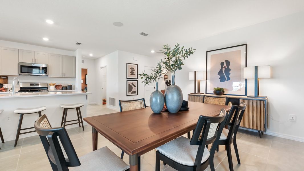 Furnished interior view inside a new home in Firethorn, Parrish (Image 8).