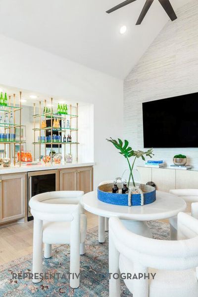 Furnished interior view inside a new home in Santa Rita Ranch, Liberty Hill (Image 20).