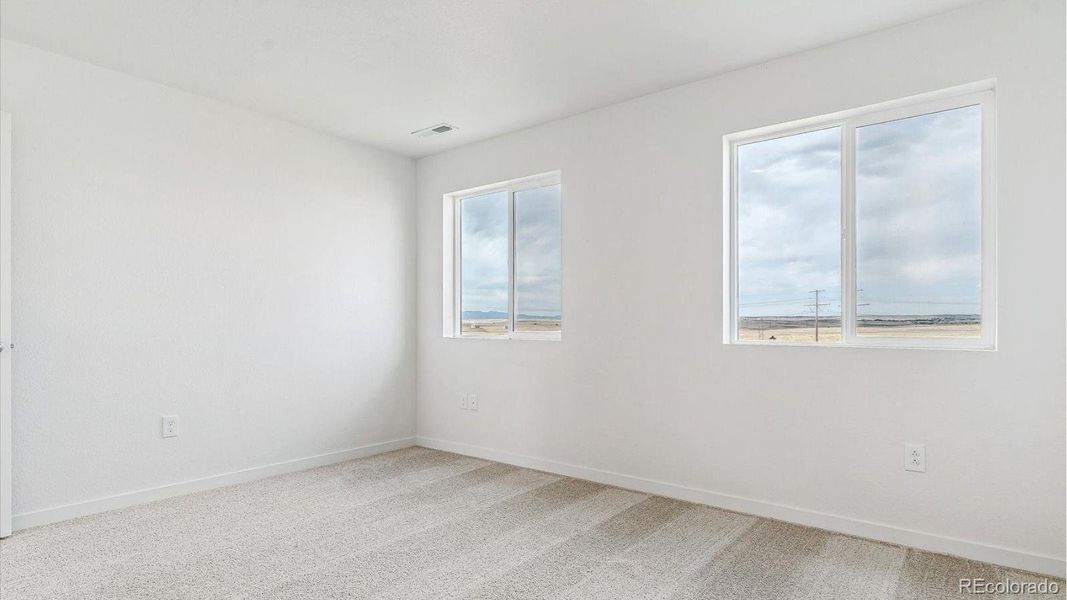Spacious, unfurnished interior of a new home in The Ridge at Lorson Ranch, Colorado Springs (Image 19). Spacious, unfurnished interior of a new home in The Ridge at Lorson Ranch, Colorado Springs (Image 19).