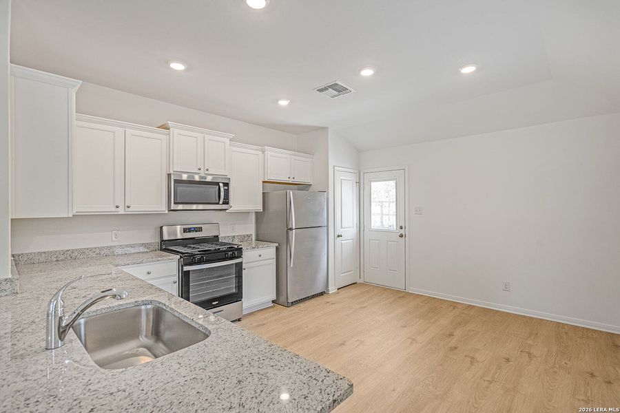Furnished interior view inside a new home in Preserve at Medina, Von Ormy (Image 5).