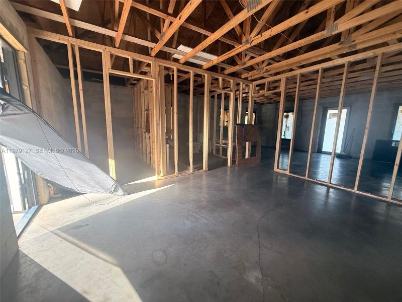 In-progress construction of a new home in , Clewiston, FL (Image 5).