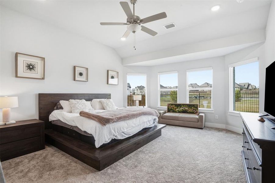 Furnished interior view inside a new home in Somerset Park, Rockwall (Image 7).