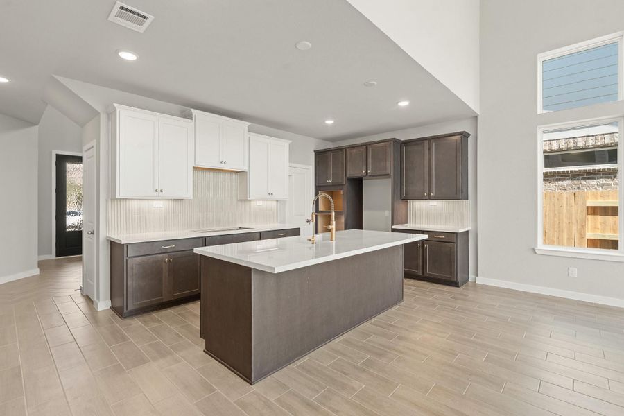Furnished interior view inside a new home in Elyson 45' & 70', Katy (Image 4).