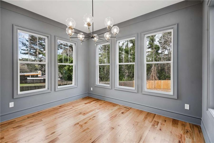 Spacious, unfurnished interior of a new home in , Atlanta (Image 38). Spacious, unfurnished interior of a new home in , Atlanta (Image 38).