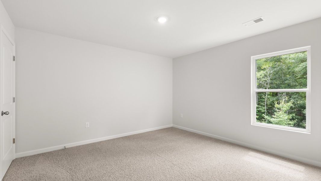 Representative unfurnished interior of a home built from the Penwell by D.R. Horton in Oakleigh Glen, Dallas (Image 27). Representative unfurnished interior of a home built from the Penwell by D.R. Horton in Oakleigh Glen, Dallas (Image 27).