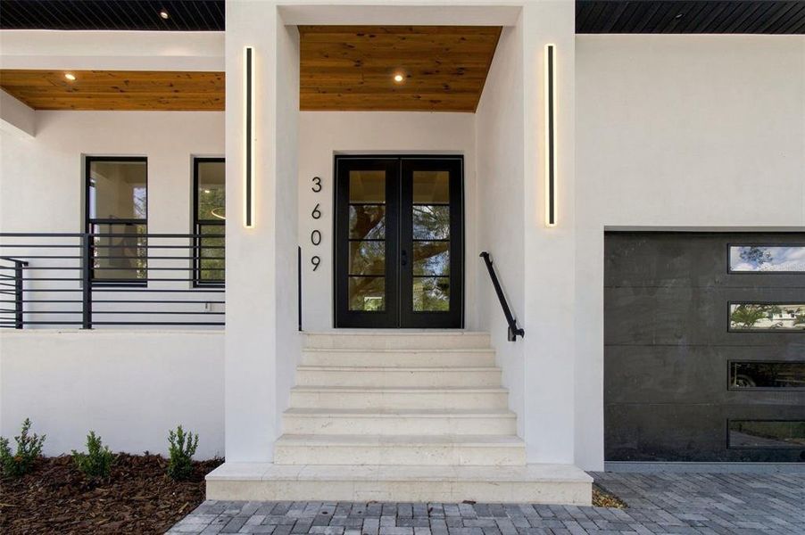 Exterior details and patio area of a home in , Tampa (Image 4). Exterior details and patio area of a home in , Tampa (Image 4).