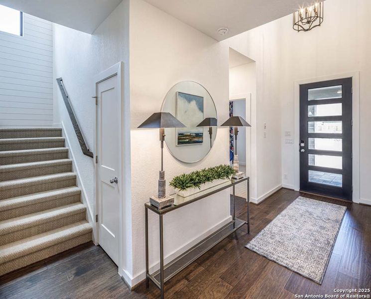 Furnished interior view inside a new home in Venado Crossing, Cibolo (Image 15). Furnished interior view inside a new home in Venado Crossing, Cibolo (Image 15).