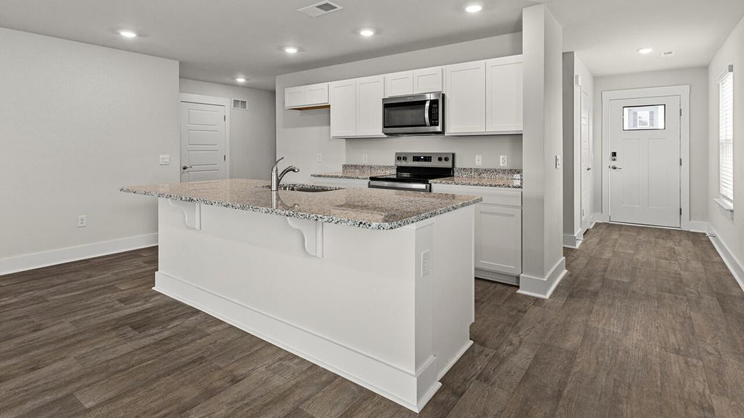 Furnished interior view inside a new home in Vineyard Trail, Jacksonville (Image 6).