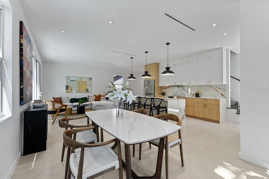 Furnished interior view inside a new home in , St. Petersburg (Image 15).