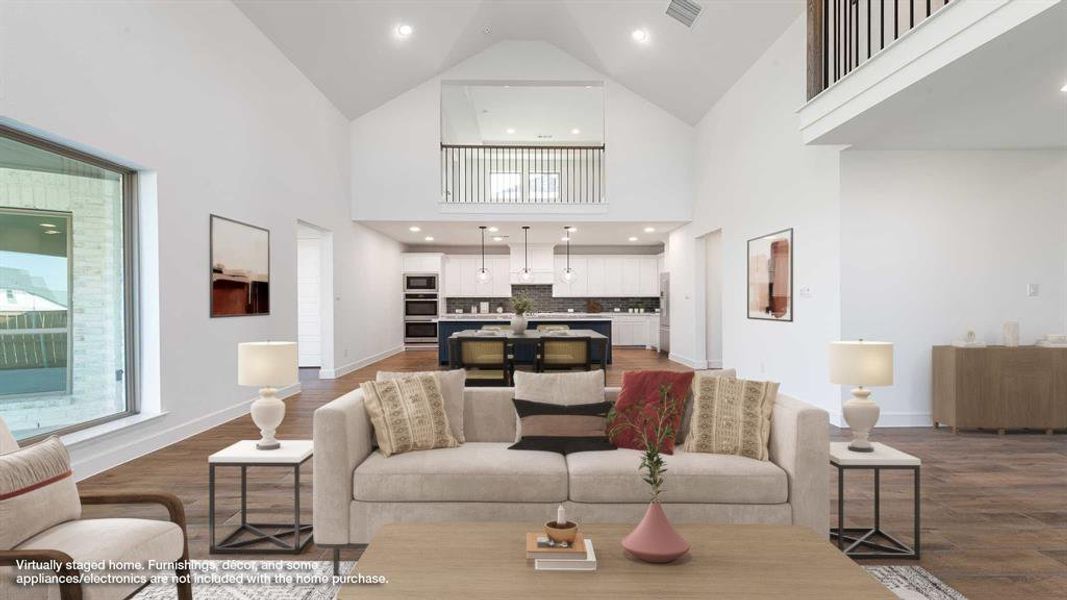 Furnished interior view inside a new home in North Sky 65', Celina (Image 13). Furnished interior view inside a new home in North Sky 65', Celina (Image 13).