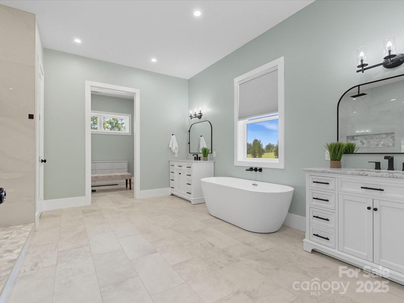 Furnished interior view inside a new home in , Mooresville (Image 15). Furnished interior view inside a new home in , Mooresville (Image 15).