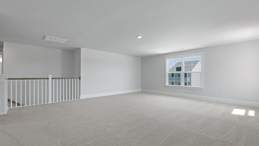 Representative unfurnished interior of a home built from the TILLMAN by D.R. Horton in Sheep Island, Summerville (Image 28). Representative unfurnished interior of a home built from the TILLMAN by D.R. Horton in Sheep Island, Summerville (Image 28).
