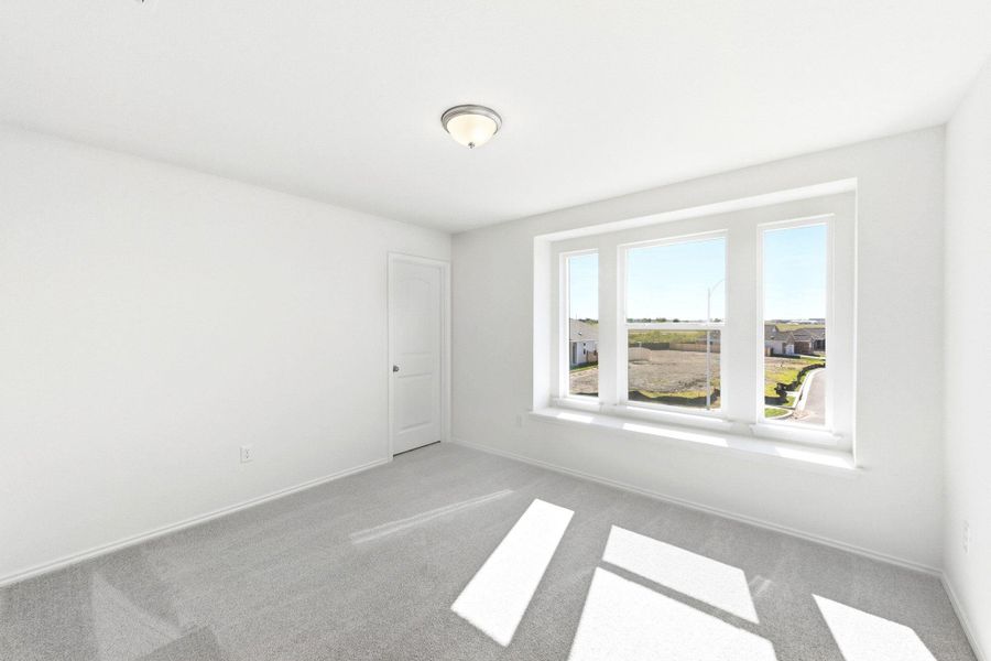 Spacious, unfurnished interior of a new home in Stoney Chase, Del Valle (Image 33). Spacious, unfurnished interior of a new home in Stoney Chase, Del Valle (Image 33).