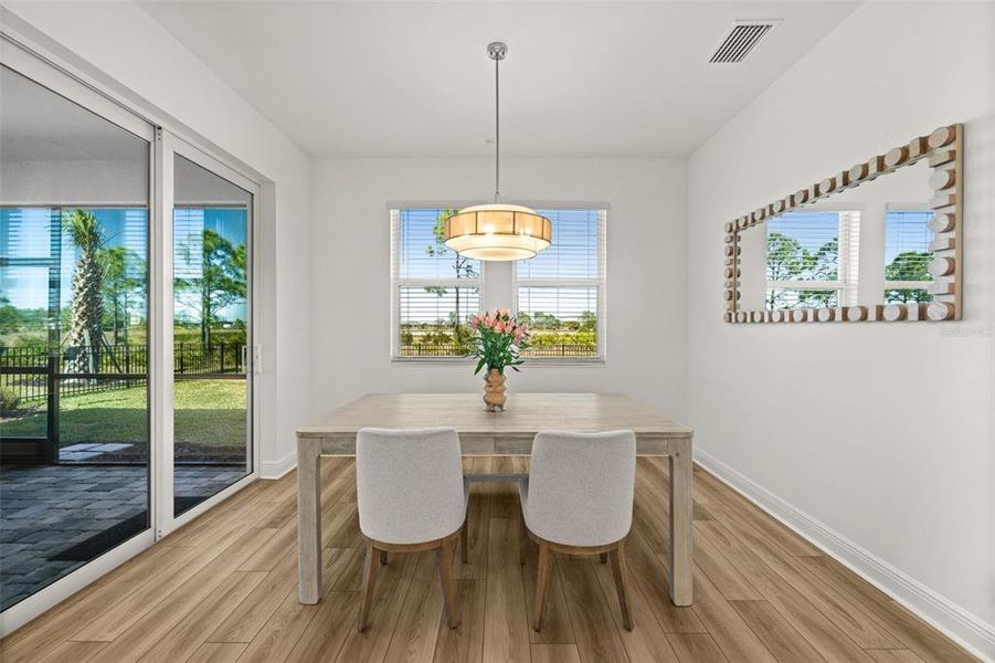 Furnished interior view inside a new home in , Punta Gorda (Image 8).