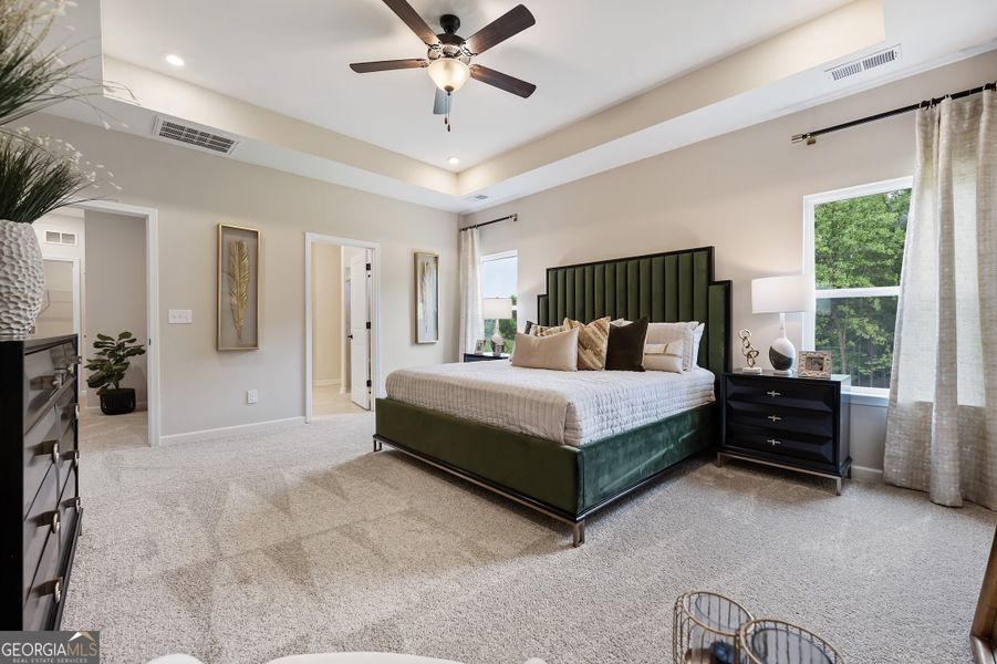 Furnished interior view inside a new home in Maddox Station, Eatonton (Image 21).
