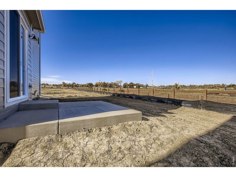 Exterior details and patio area of a home in Country Club Reserve – Fort Collins, Fort Collins (Image 4).
